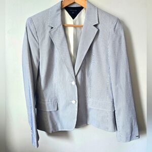 New TOMMY HILFIGER Classic Striped Women's Blazer